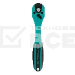 Ключ-трещотка Stels 1/4, 72 зуба, с быстрым сбросом, CrV, 2-х ком. рукоятка, фото4