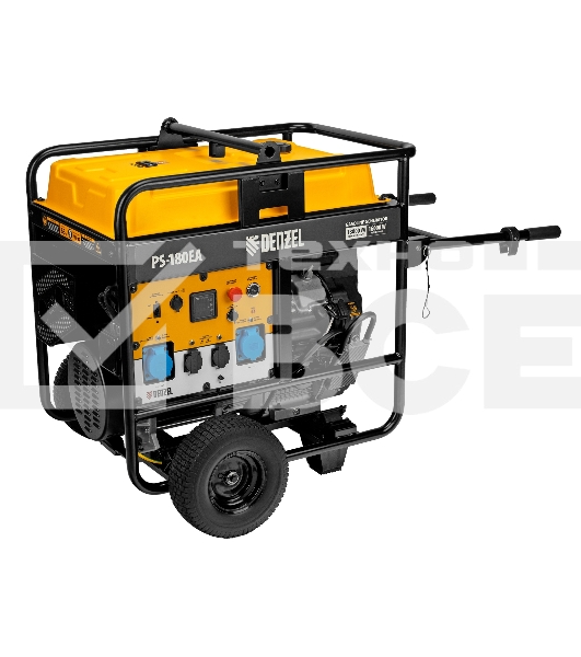 Электрогенератор бензиновый Denzel PS-180EA, 18 кВт, 110 дБ, 276 кг