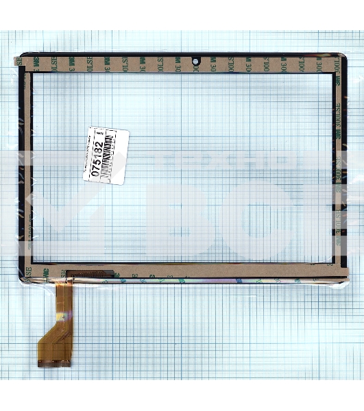 Сенсорное стекло (тачскрин) DEXP Ursus N210 4G черное