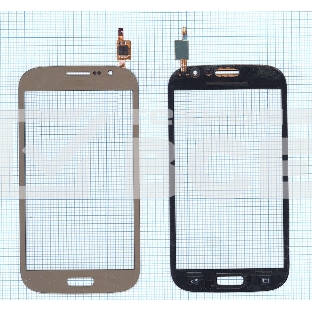 Сенсорное стекло (тачскрин) для Samsung Galaxy Grand Neo Duos GT-I9060 золотистое