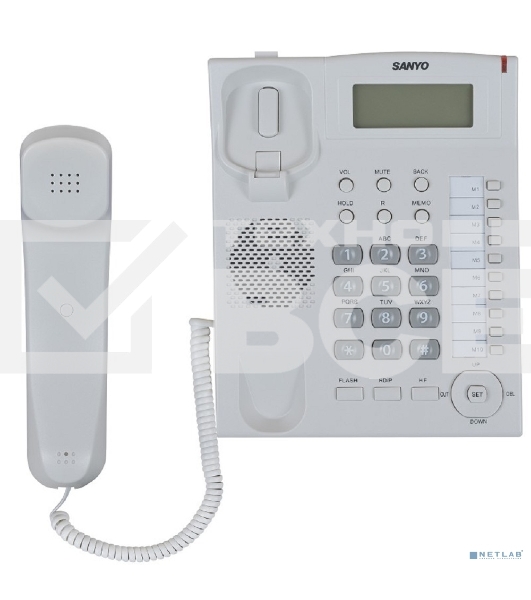 Телефон проводной SANYO RA-S517W белый