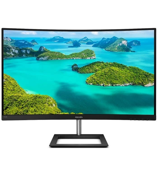 Монитор 31.5' Philips 322E1C VA 1920x1080, 75 Гц, 4 мс, 16:9, 250 кд/м2, 1xHDMI, 1xDP, изогнутый, 1x3.5 мм, черный