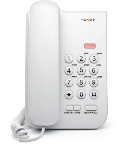 Телефон teXet ТХ-212 светло-серый