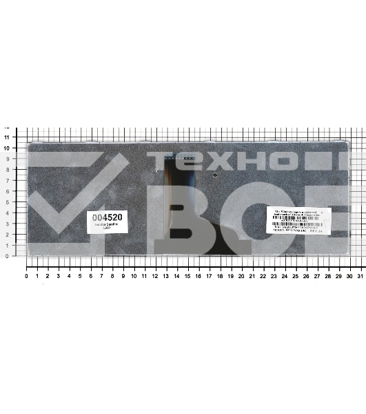 Клавиатура для ноутбука Toshiba Satellite L800 L830 белый