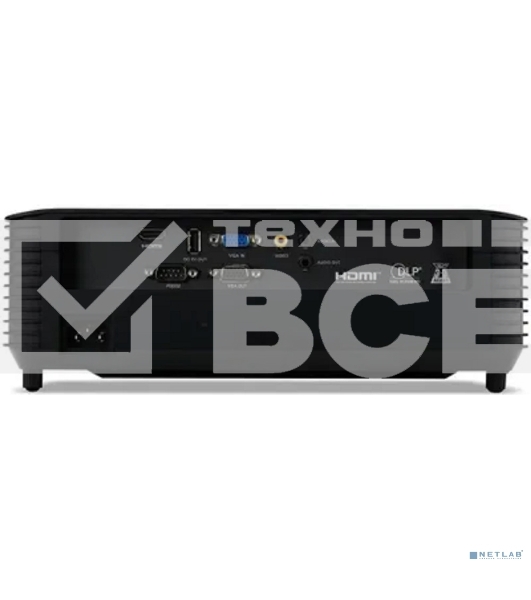 Проектор Acer X139, DLP, WXGA, 5200 Lm, 20000:1, EMEA, 2.7 Kg, EURO Power (replace MR.JTJ11.00R, X139WH)