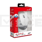 Мышь беспроводная Genius NX-8000S BT белый, 1200 dpi, радиоканал, Bluetooth, USB, кнопки - 3, фото7