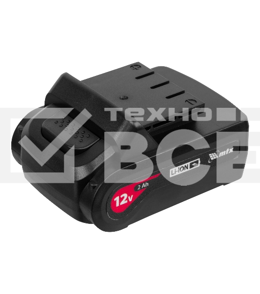 Дрель-шуруповерт MTX MCDL-12-02, Аккумуляторная, 12В, 2 АКБ, Кейс