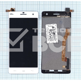 Дисплей для Micromax Canvas Knight A350 белый