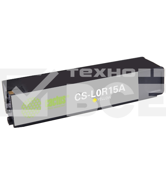 Картридж струйный Cactus CS-L0R15A (981Y) желтый (240 мл) для HP PageWide Enterprise Color 556dn/556xh/Flow MFP586z