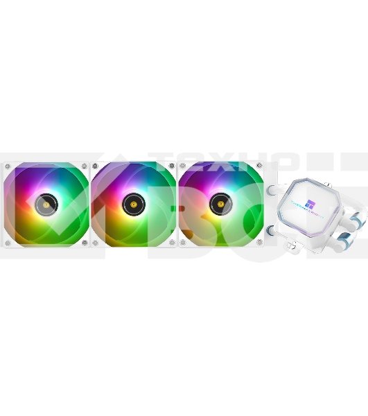 Система водяного охлаждения Thermalright Frozen Prism 360 ARGB Soc-AM5/AM4/1151/1200/2066/1700 белый 4-pin 27dB Al Ret (F-PRISM-360-WH-ARGB)