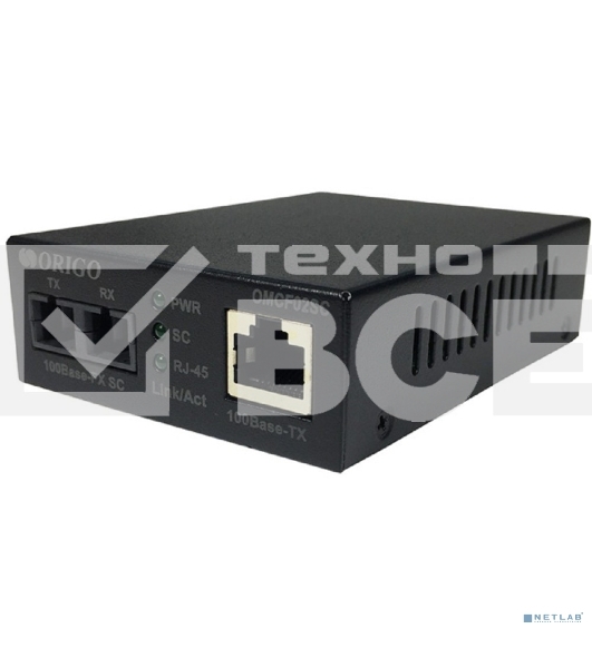 Медиаконвертер 100Base-TX/100Base-FX (SC), 1310 нм, многомод, до 2 км