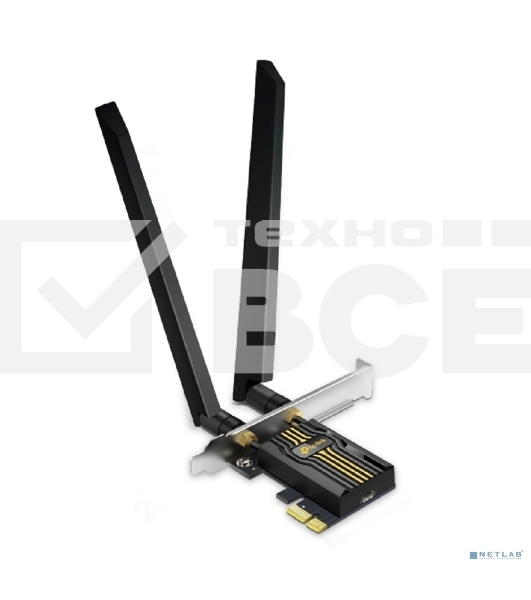 Трехдиапазонный беспроводной адаптер PCI-Express Wi-Fi TP-Link Archer TBE400E