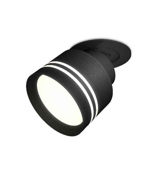 Светильник Ambrella Light XM8102526 SBK/FR черный песок/белый матовый GX53 (A2242, A2106, C8102, N8478)