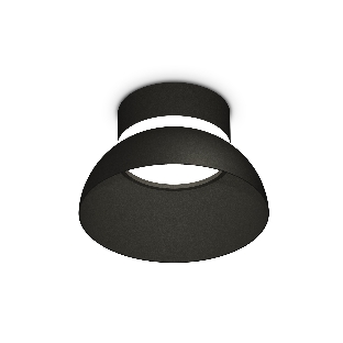 Светильник Ambrella Light XS8102035 SBK/FR черный песок/белый матовый GX53 (C8102, N8141)