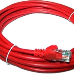 Патч-корд Lanmaster LSZH UTP кат.5e, 0.5 м, красный
