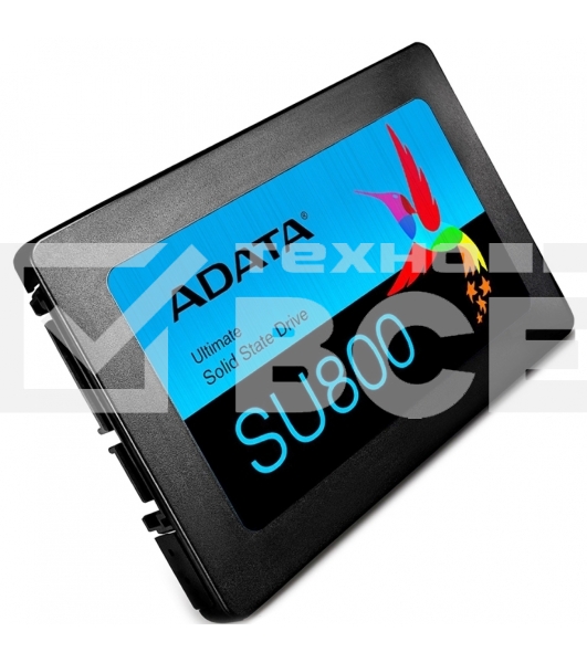 Накопитель SSD ADATA SU800, 256Gb, SATA III, 2.5