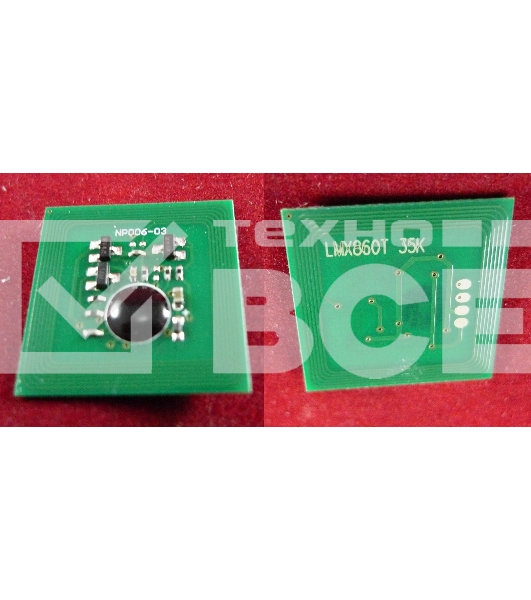 Чип ELP для Lexmark X860de/X862de/X864de (X860H21G) черный, 35K