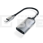 Адаптер Satechi Type-C to HDMI 4K 60HZ. Поддержка 4K/60Hz. Материал корпуса алюминий. Цвет серый космос., фото3