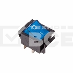 Выключатель клавишный 250V 16А (4с) ON-OFF синий с подсветкой (RWB-502, SC-767, IRS-201-1) Rexant (в упак. 1шт.), фото4