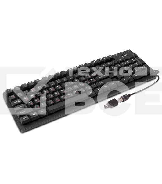 Клавиатура Keyboard SVEN Standard 301 USB чёрная SV-03100301UB