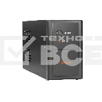 Источник бесперебойного питания ExeGate Power Back BNB-650.LED.AVR.EURO.RJ.USB <650VA/360W, LED, AVR,2 евророзетки, RJ45/11, USB, Black>, фото 1