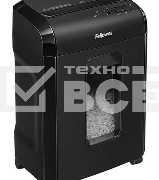 Шредер Fellowes Powershred 10M FS-4630601{DIN P-5, 2х15мм, 10лст., 19лтр., Safety Lock}, с микрорезкой