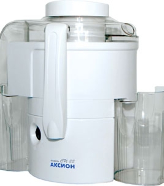 Соковыжималка центробежная Аксион СЦ 32.01 250Вт белый