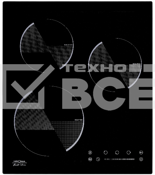 Индукционная варочная поверхность Krona OMBRA 45 BL