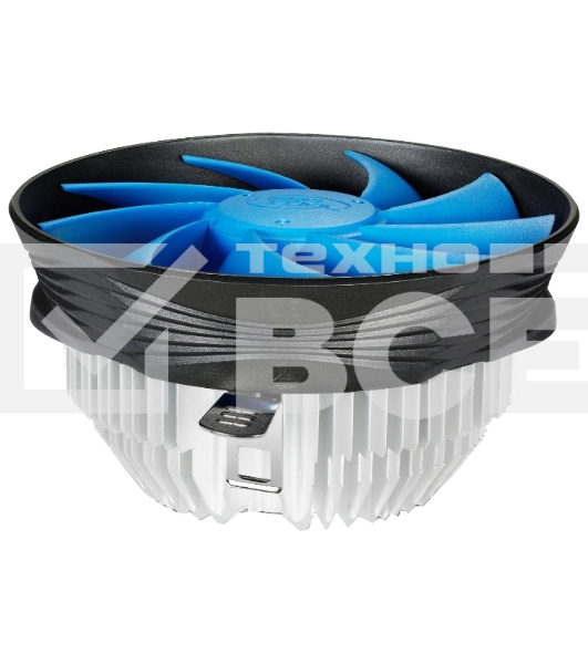 Кулер для процессора DEEPCOOL GAMMA ARCHER PRO синий, 120 мм, алюминий/медь, 1600 об/мин, 21 дБ, 4 pin, 110 Вт, 65.5 мм