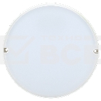 Светильник IEK LED ДПО 2014Д 12Вт IP54 6500К деж круг с АД, фото 1