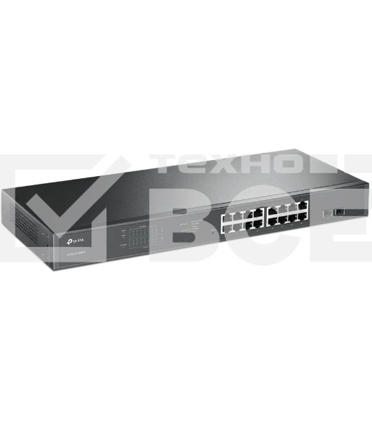 Коммутатор 16-port Gigabit PoE Easy Smart switch, 802.3af on ports 1-16, PoE budget 192 watts, desktop and rack-mountable