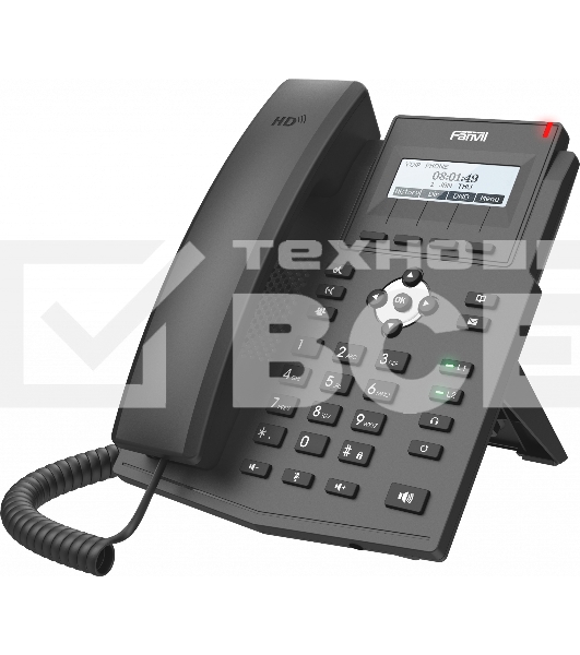 Телефон IP Fanvil X1S черный