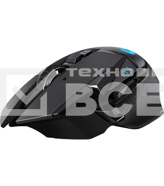 Мышь беспроводная/проводная Logitech G502 LIGHTSPEED черный, 25600 dpi, радиоканал, USB, кнопки - 11