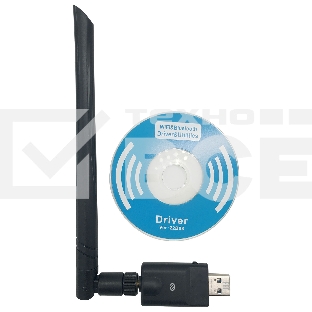 Сетевой адаптер WiFi + Bluetooth Digma DWA-BT5-AC1300E AC1300 USB 3.0 (ант.внеш.съем) 1ант. (упак.:1шт)