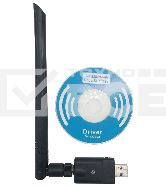 Сетевой адаптер WiFi + Bluetooth Digma DWA-BT5-AC1300E AC1300 USB 3.0 (ант.внеш.съем) 1ант. (упак.:1шт)