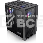 Компьютерный корпус Thermaltake CTE C700 TG ARGB черный без БП ATX 3x140mm 2xUSB3.0 audio bott PSU, фото6
