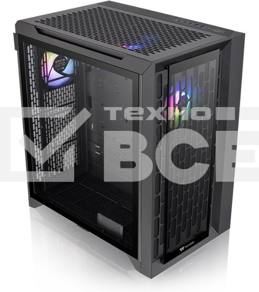 Компьютерный корпус Thermaltake CTE C700 TG ARGB черный без БП ATX 3x140mm 2xUSB3.0 audio bott PSU