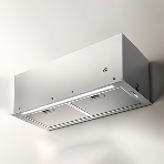 Встраиваемая вытяжка 52 см, 800 м3/ч, отвод/рециркуляция, серый цвет, фото3