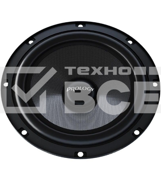 Колонки автомобильные Prology PS-6 250Вт 89дБ 4Ом 16.5см (6 1/2дюйм) (ком.:2кол.) компонентные двухполосные