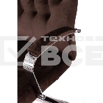Кресло руководителя Бюрократ T-9928SL Fabric коричневый Italia 6, крестов. металл хром, фото28