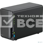 СХД настольное исполнение SYNOLOGY 2BAY NO HDD DS224+, фото5