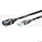 Кабель удлинительный USB3.0 Am-Af 1.8m Telecom черный (TUS708-1.8M), фото2