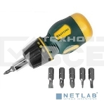 Набор KRAFTOOL 26190-H7 отвертка реверсивная с битами SL3/5/6мм PH1/2/3 7шт, фото6