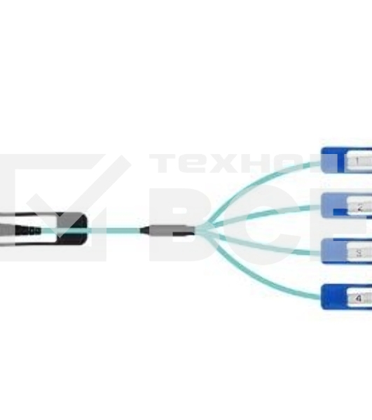 Кабель LR-LINK OPTICAL QSFP28 100G 3M LRAOC-QSFP28-4SFP28-3M