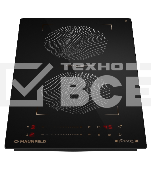 Индукционная варочная панель Maunfeld CVI292S2BBKF Inverter