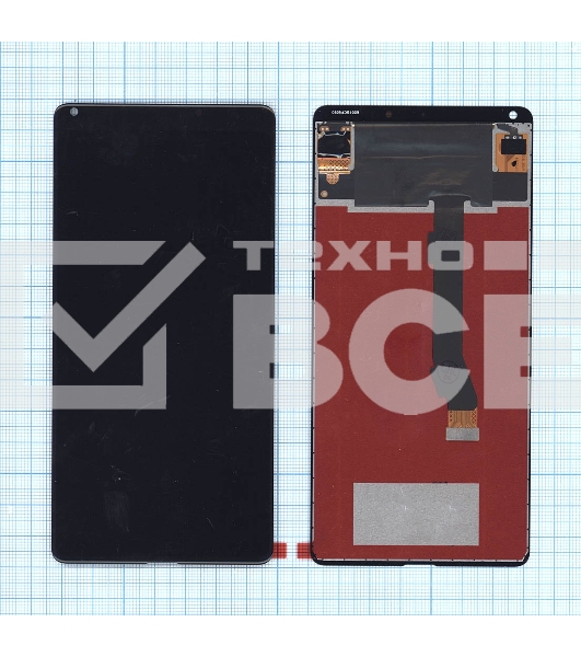 дисплей в сборе с тачскрином для Xiaomi для Mix 2 черный