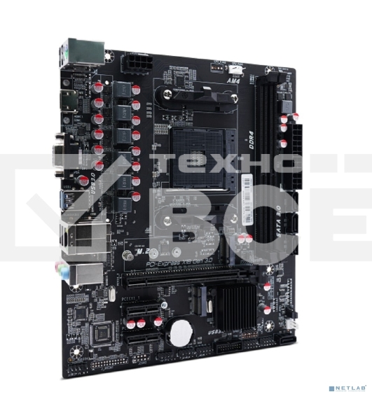 Материнская плата CBR A520M, Socket AM4, AMD A520, 2xDDR4, 4xSATA, 1xM.2, 1xPCIe 3.0 x16, 1xPCIe x1, 1xVGA, 1xHDMI, 1x 1Gb LAN, 2xUSB-A 2.0, 2xUSB-A 3.2 Gen 1, 3x3.5 мм, 7.1, mATX