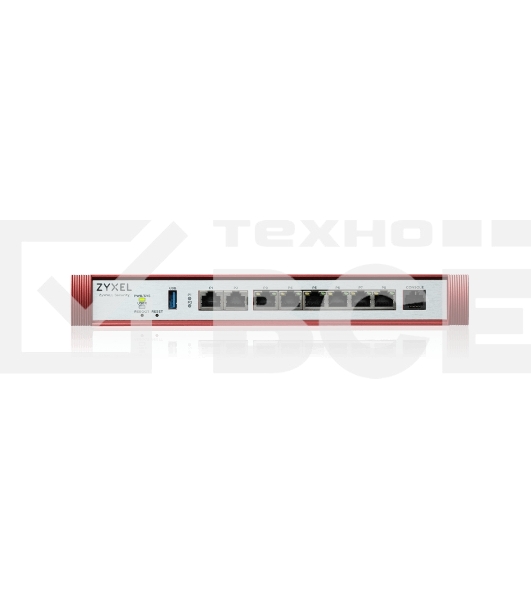 Межсетевой экран Zyxel USG FLEX 200HP с подпиской Gold на 1 год (AS, AV, CF, IDP/DPI, Sandboxing, SecuReporter), Rack, 1xRJ-45: 1/2.5G (LAN/WAN), 1xRJ-45: 1/2.5G PoE+ (LAN/WAN), 6xRJ-45: 1G (LAN/WAN),