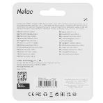 Флешка USB Netac U182 Blue (NT03U182N-128G-32BL), 128Gb, USB 3.0, R/W 70/30, белый/синий, фото5