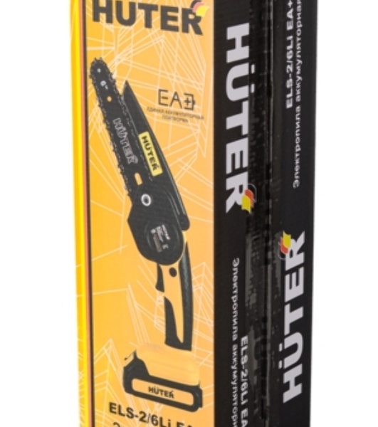 Цепная пила Huter ELS ELS-2/6Li аккум. дл.шины:6' (15.2cm) 1аккум. 2А·ч ЗУ (70/10/33)